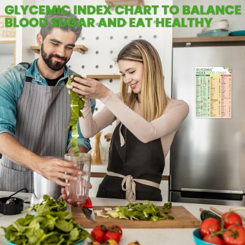 Magnetic Glycemic Index Chart for Diabetics | A4 Food Guide