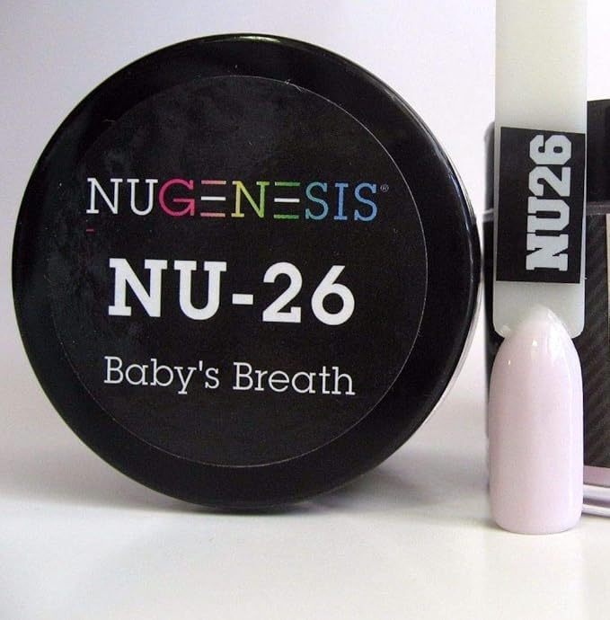 NU 26 Baby’s Breath Dip Powder by Nugenesis