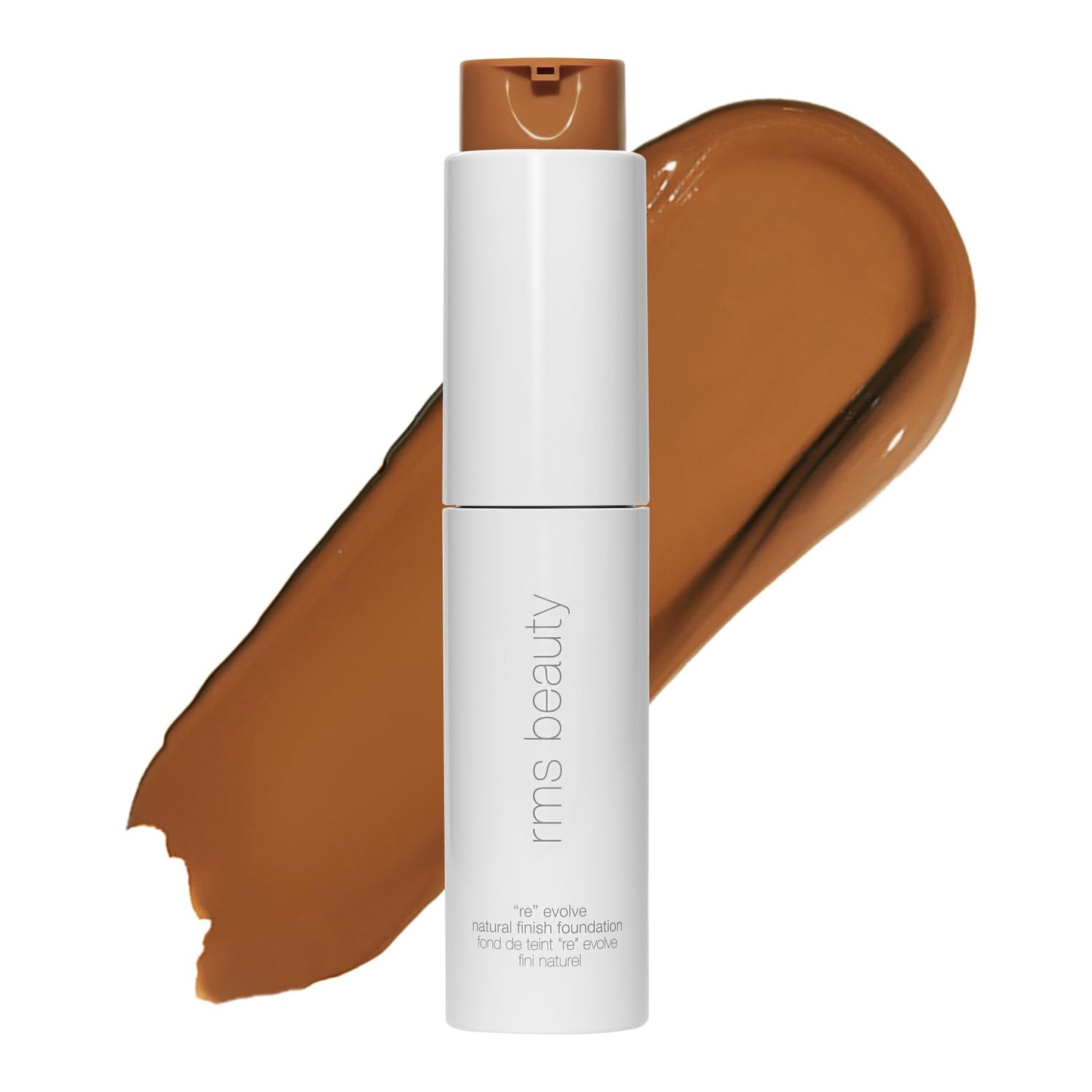 RMS Beauty ReEvolve Liquid Foundation - Silicone-Free Medium Coverage Skin Tint for Mature Skin | Hydrating & Firming - 1oz
