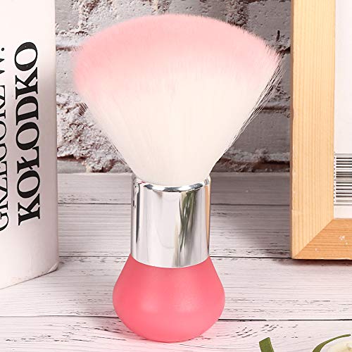 Luatoxry Pink Barber Neck Duster Brush for Hair Cutting & Shaving