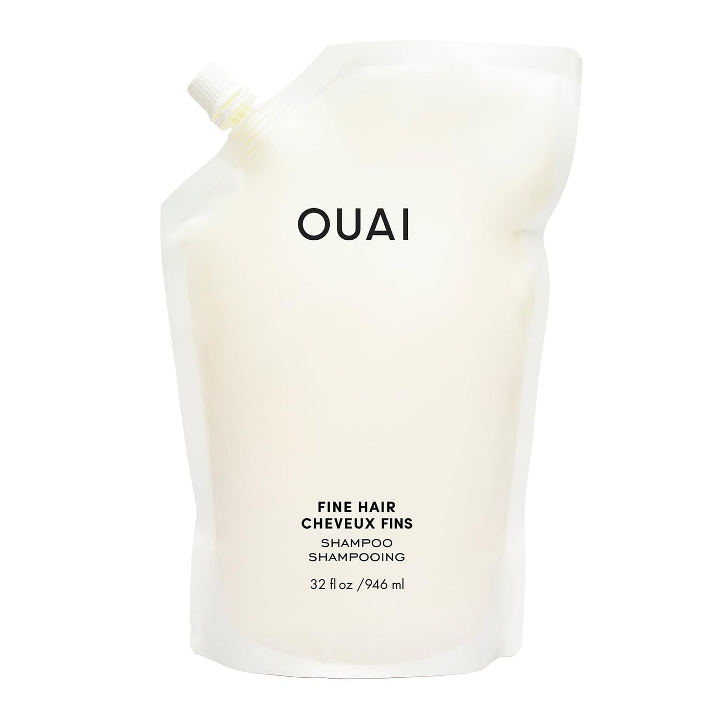 OUAI Fine Hair Shampoo - Biotin Thickening Shampoo for Flat, Thin Hair | Volumizing & Strengthening with Keratin & Chia Seed Oil - 32 Oz