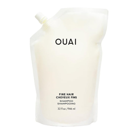 OUAI Fine Hair Shampoo - Biotin Thickening Shampoo for Flat, Thin Hair | Volumizing & Strengthening with Keratin & Chia Seed Oil - 32 Oz