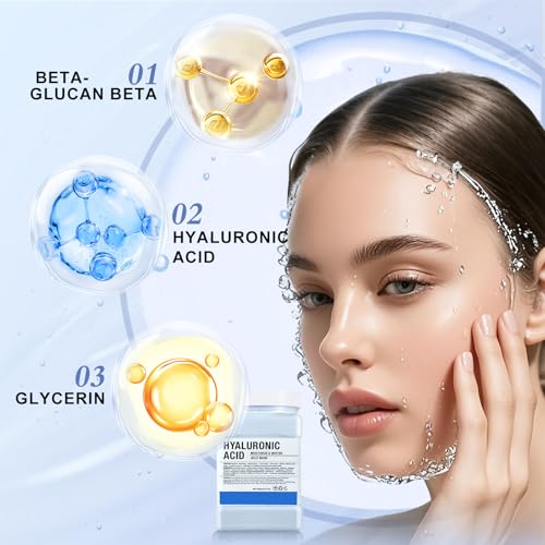 Hyaluronic Acid Jelly Mask for Deep Hydration & Glow - 23 Fl Oz