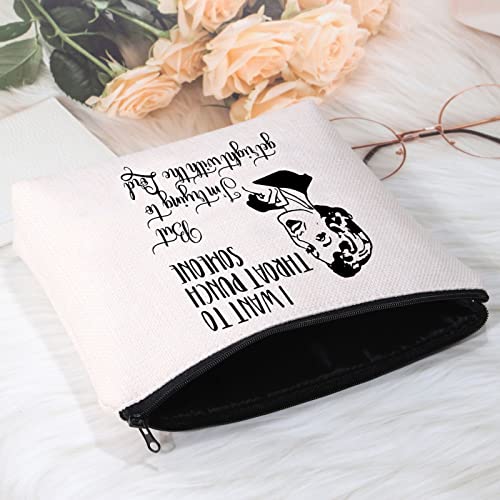 Sarcastic Vintage Housewife Cosmetic Bag by POFULL