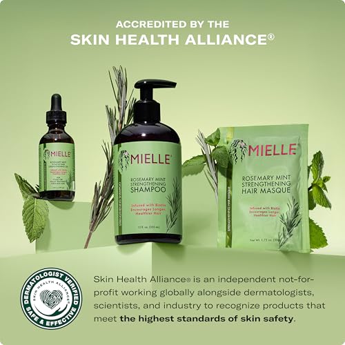 Mielle Organics Rosemary Mint Hair Oil & Shampoo for All Hair Types