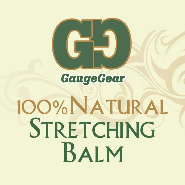Twin Pack Ear Stretching Balm with Jojoba & Natural Oils - Piercing Aftercare Salve
