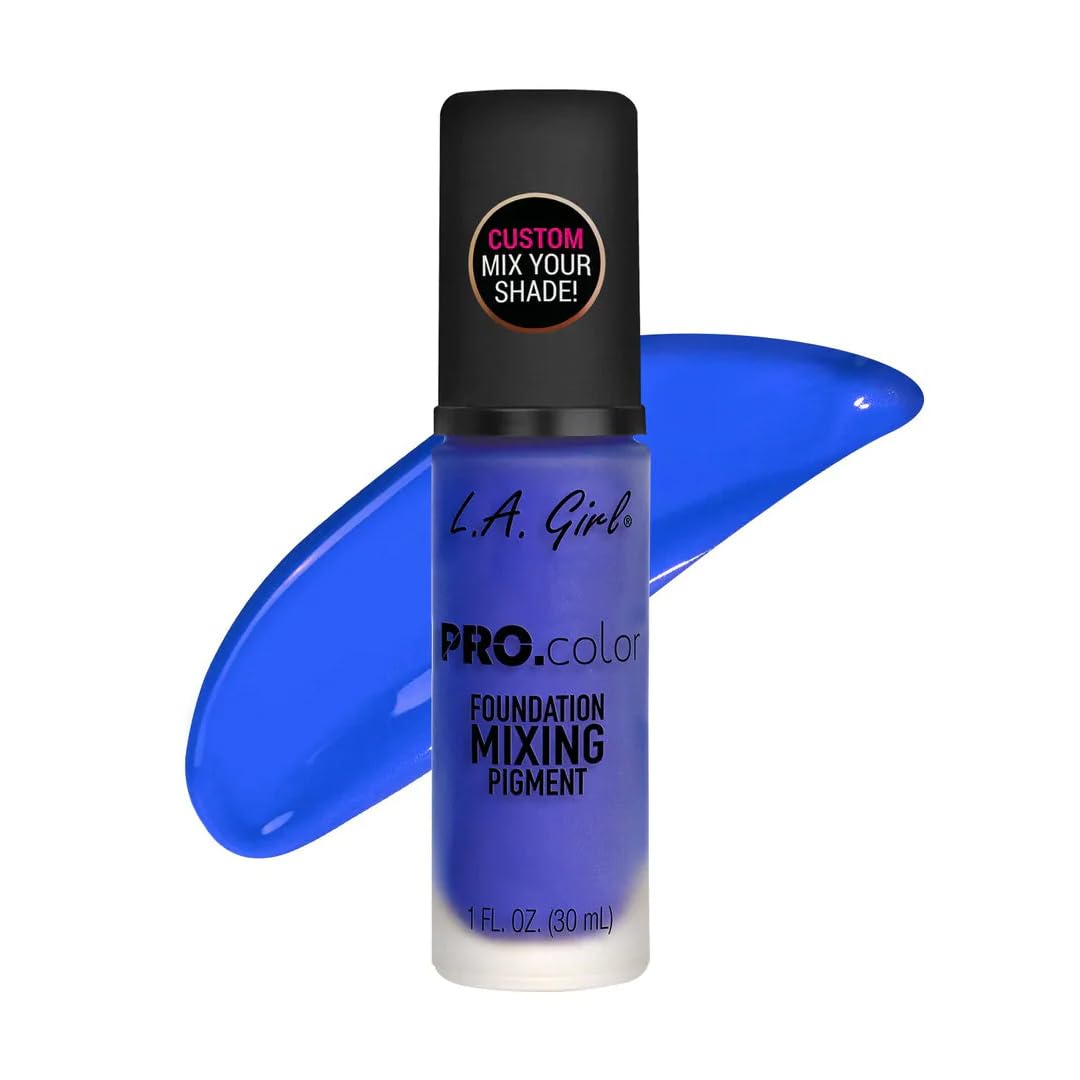 L.A. Girl PRO Color Foundation Mixing Pigment - Blue Shade for Custom Coverage | GLM714