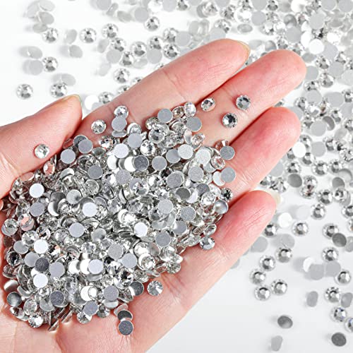 Beadsland SS10 Flat Back Crystal Rhinestones - 14400pcs Bulk Pack