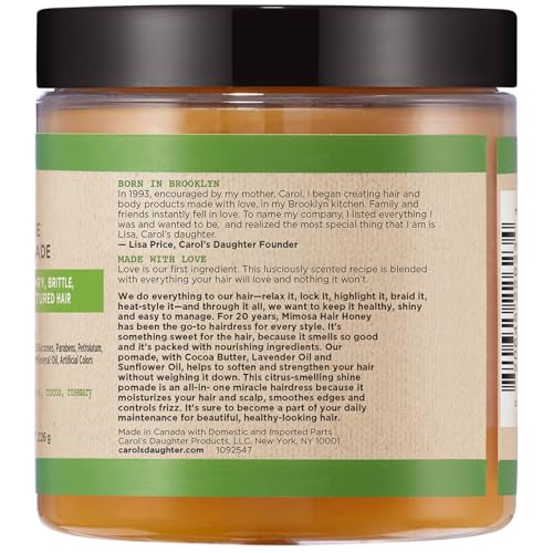 Carol's Daughter Mimosa Hair Honey Pomade for Curly Hair - 8 fl oz
