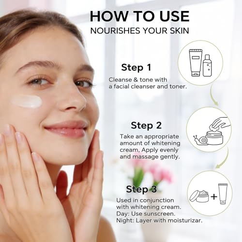 Sokgo Snail Mucin Cream - Hydrating Moisturizer for All Skin Types, 1 Pack