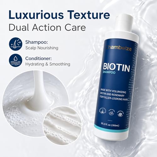 Biotin & Rosemary Shampoo for Thinning Hair - 10.15 fl oz