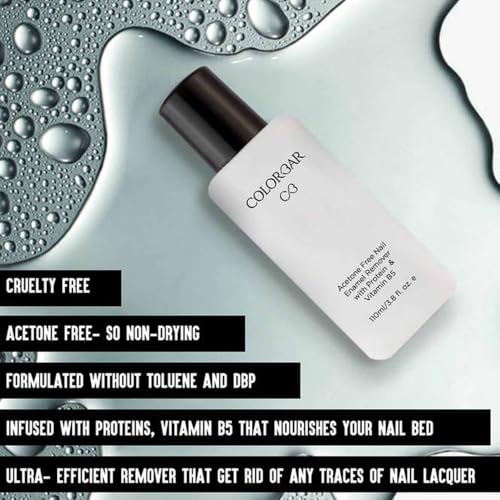 Colorbar Nail Polish Remover 110ml - Gentle & Fast-Acting