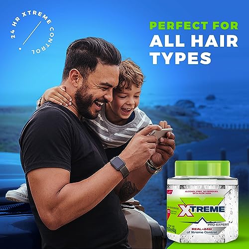 Xtreme Pro-Expert Clear Styling Hair Gel, 15.87 Oz - Pack of 3