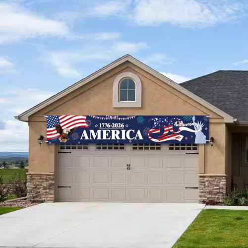 250th Anniversary Banner | Patriotic Outdoor Sign for 2026