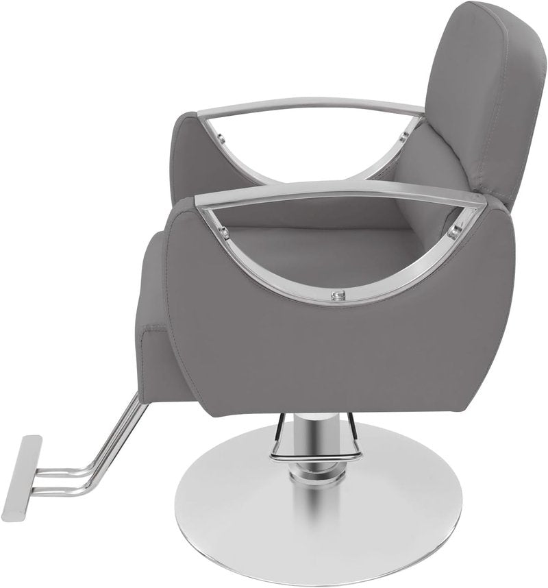 Salon Barber Chair - Hydraulic Pump & 360° Swivel Styling Chair | Adjustable Height, 440Lbs Capacity