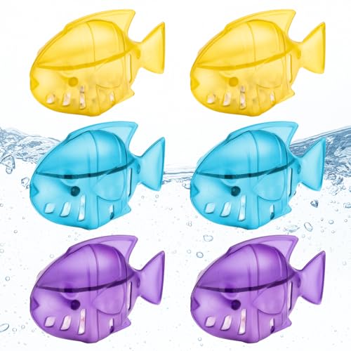 Humidifier Cleaning Fish - Purify Water, Prevent Hard Water Build-Up, 6 Pack