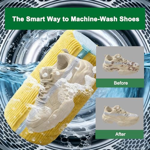 Reusable Shoes Washing Machine Bag Kit with Dryer Racks