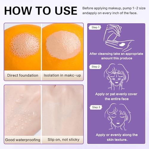 Color Correcting Face Primer with SPF 50 - Hydrating & Oil Control