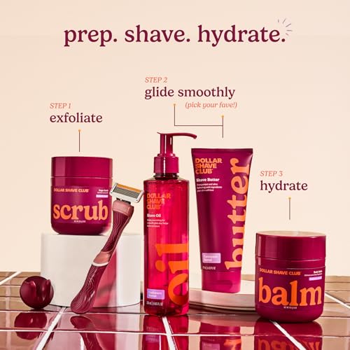Dollar Shave Club Women's Shave Oil 8oz (2 Pack) - Cashmere Santal