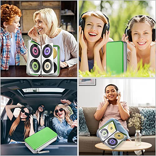 UENTIP 96 Capacity CD/DVD Case Holder - Portable Storage with Zipper Closure