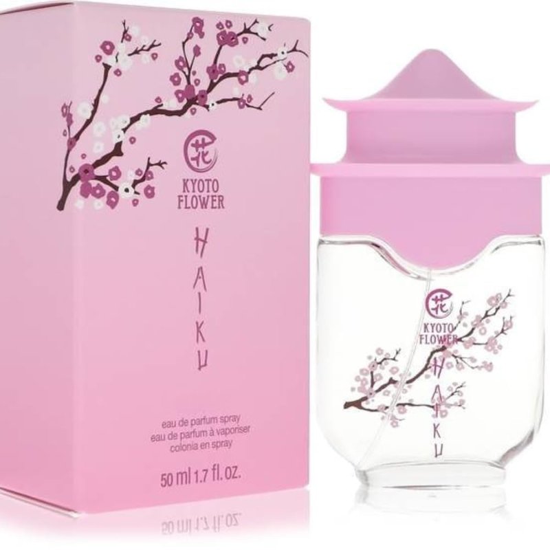 Haiku Kyoto Flower Eau de Parfum for Women - Fresh Green Floral Scent with Violet Leaves & White Peony | 1.7 fl oz