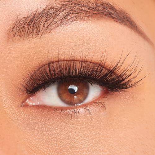 KISS Faux Mink False Eyelashes 'Gala' 12mm - Reusable & Vegan