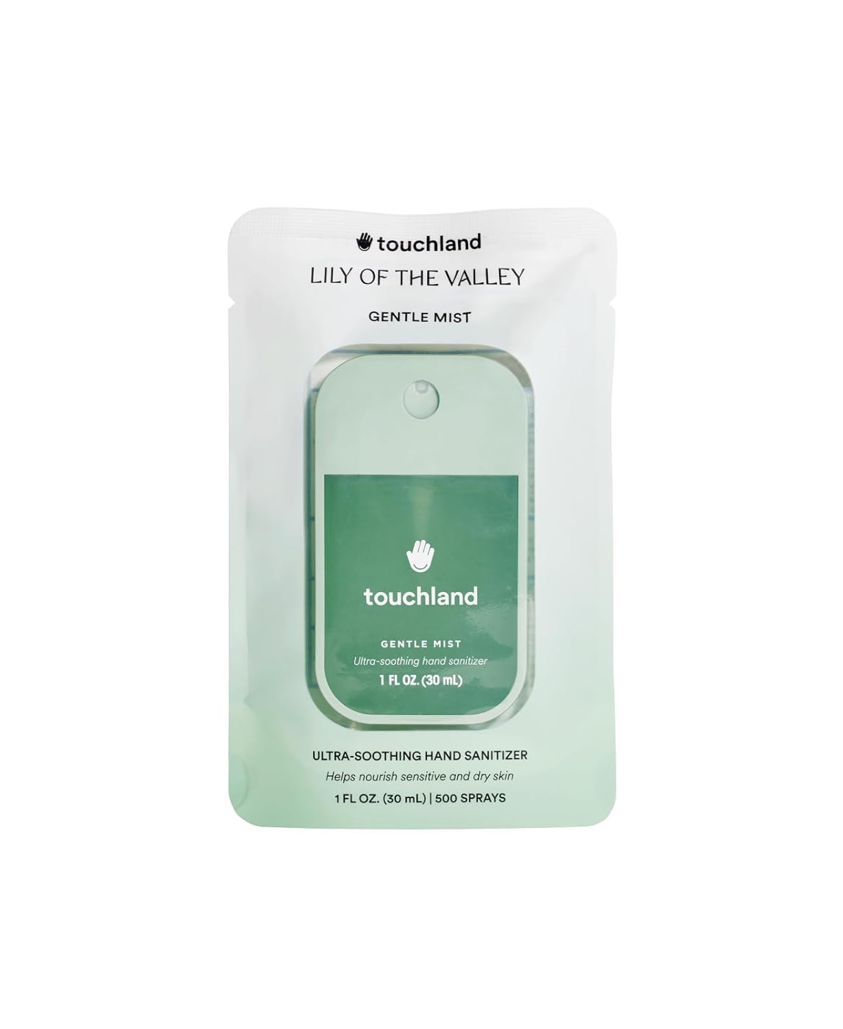 Touchland Hand Sanitizer Spray Set - Glow & Gentle Formula | Travel Size