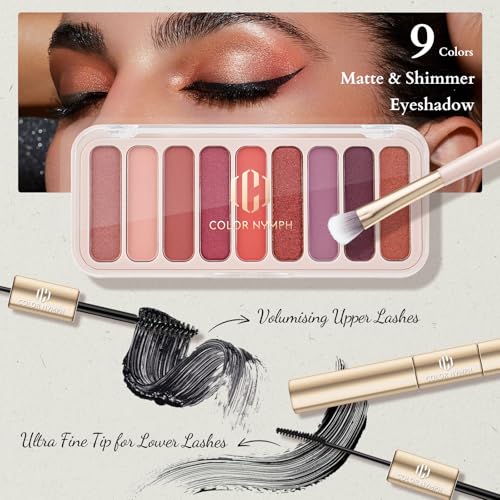 Color Nymph Makeup Travel Bag Set for Teens - 01 Orange
