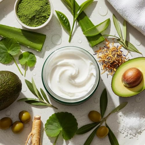 Tree of Life Green Tea Exfoliating Facial Scrub - Pore Clarifying Face Polish