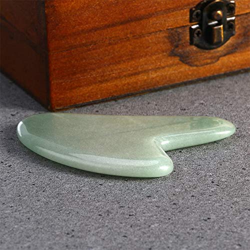 TOP SEWING Jade Gua Sha Facial & Body Massage Tool P - Natural Jade Stone