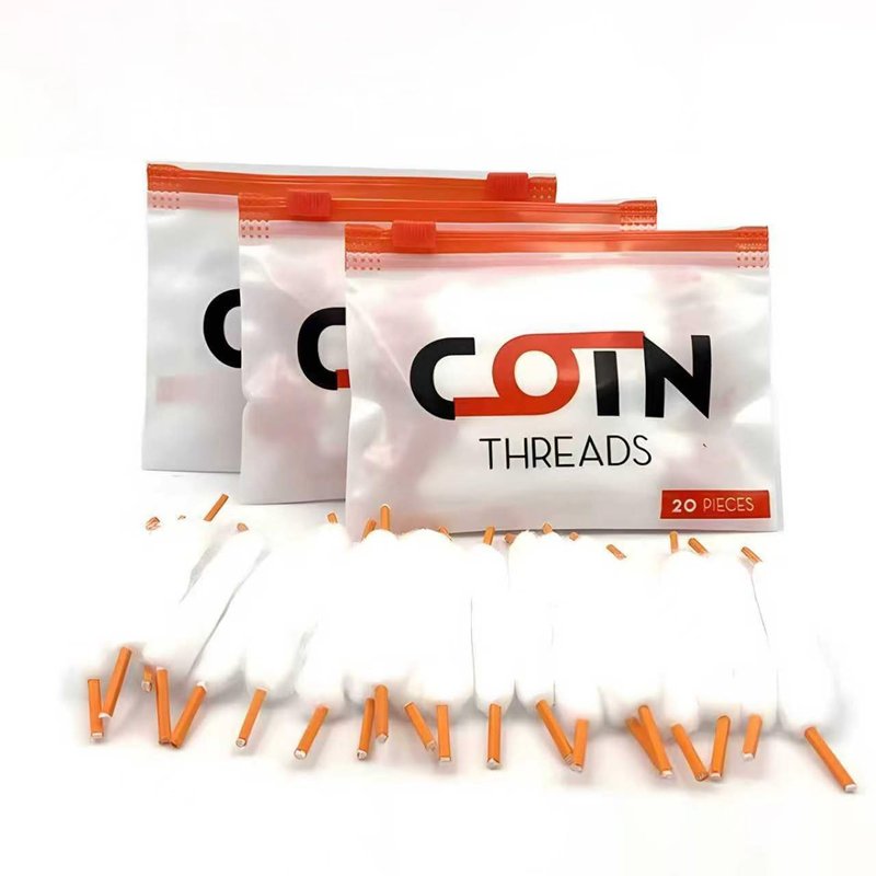 qenvqei 60 PCS Cotton Wick for DIY Projects-High Absorption,Organic Cotton,Cotton Shoelaces Cord Wick,Essential Oil Inhaler Replacement Kit