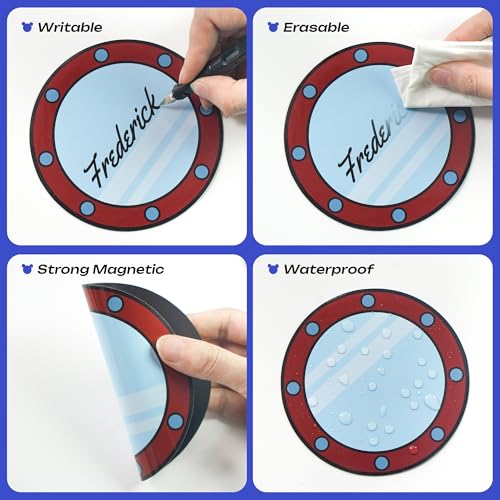 Magical Mouse Theme Cruise Door Magnets Set - 12 Pcs Waterproof