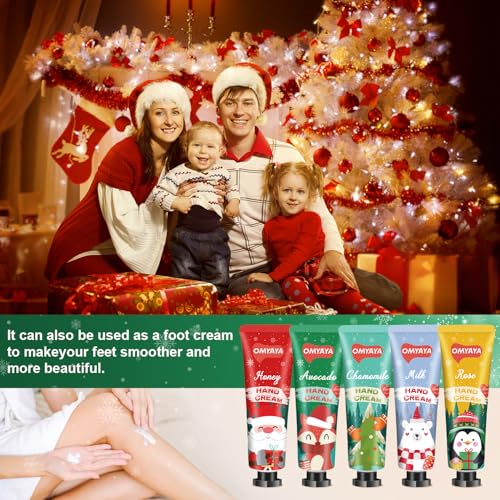 40 Pack Christmas Lotion Set for Women - Mini Hand Creams & Stocking Stuffers