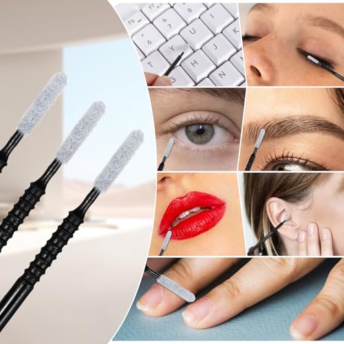 Micro Applicator Brushes 200pcs for Eyelash Extension & Makeup Precision
