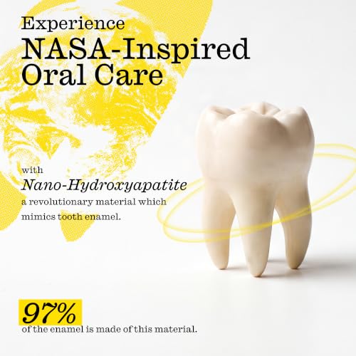 TWICE Hydroxyapatite Whitening Toothpaste 3.4 oz - Mint, Enzyme & Enamel Care