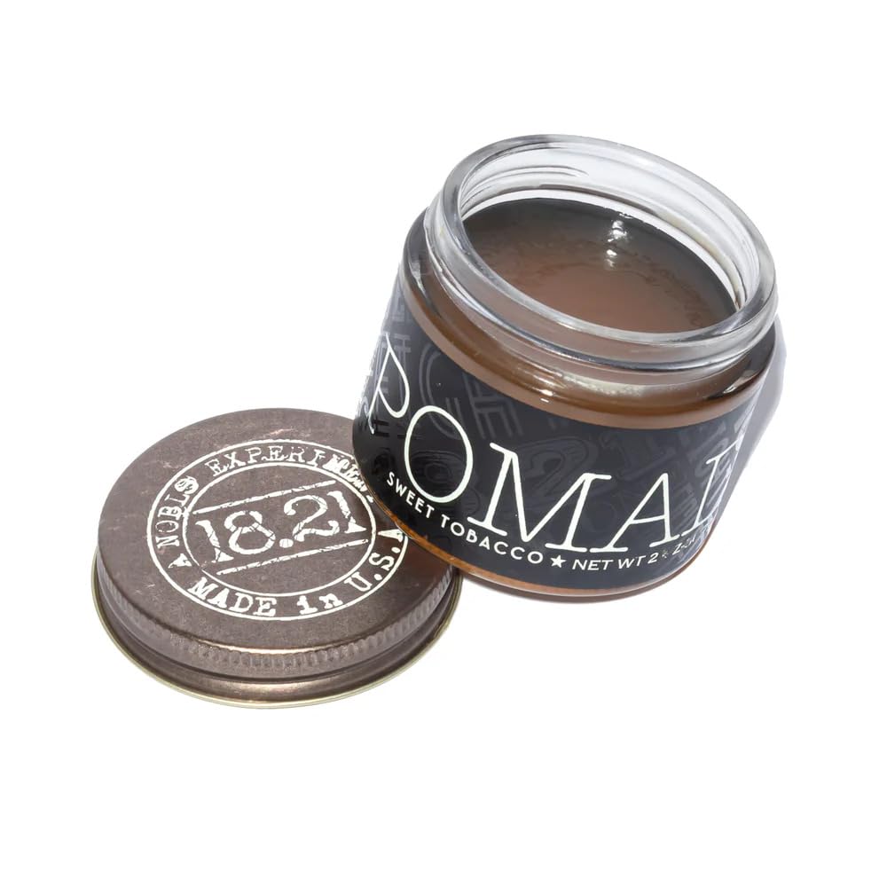18.21 Man | Hair Styling Wax - Original Sweet Tobacco Scent, 2oz, Low Shine Finish