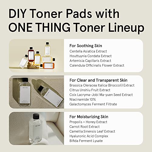 ONE THING Multi Big Pads 70 Pcs - DIY Large Cotton Exfoliating Face Rounds