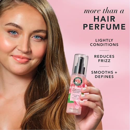 Herbal Essences Rose Fragrance Hair Mist, Rose Scent, Frizz Control, 3.2 fl oz, for all Hair Types