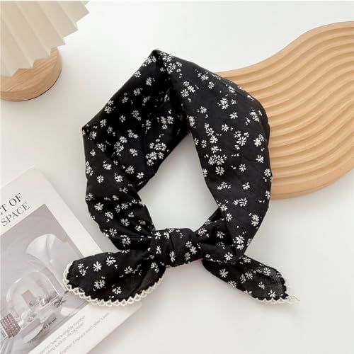 Pemilosci Large Cotton Bandana Head Wrap - 28 x 28 Inch Hair Scarf