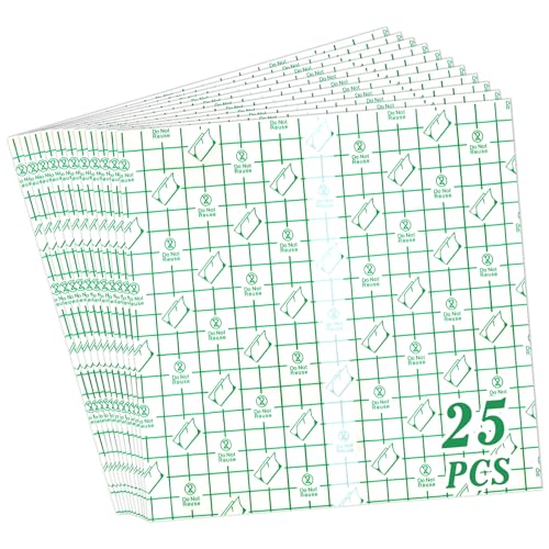 Tattoo Aftercare Bandage 8 x 200 Inch (8in 25 Pcs), Supplies