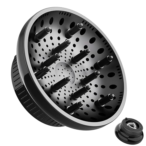 BLOLYO Universal Hair Dryer Diffuser Attachment for Curly & Wavy Hair