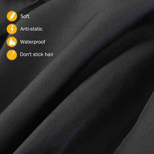 Professional Hair Cutting Cape with Phone Viewing Window - 47" x 57"