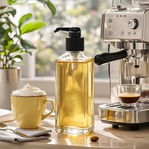 10-Pack Coffee Syrup Pump Tip Covers - Black Silicone Pourer Caps