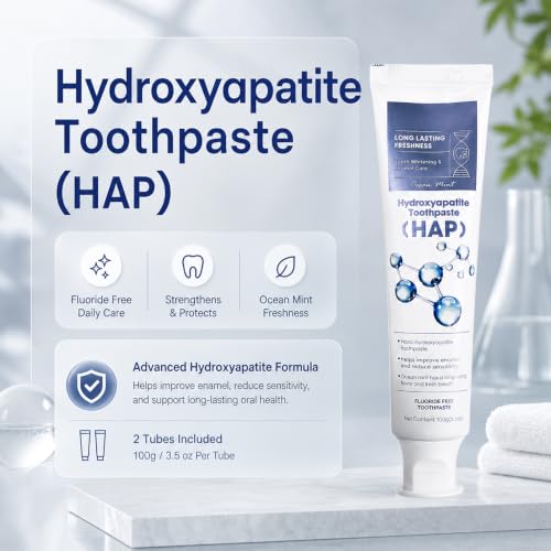 ERPIUY 7.5% Nano Hydroxyapatite Toothpaste, Fluoride-Free for Sensitive Teeth