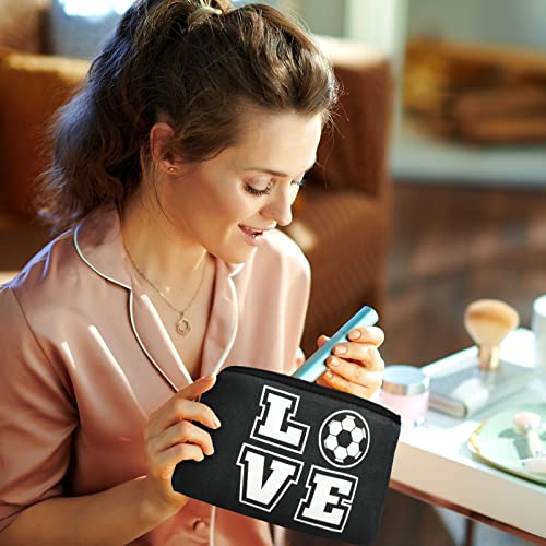 Lauwell 12pcs Soccer Style Cosmetic Bags Travel Organizer Women Girls