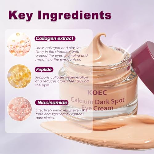 Calcium Daily Skincare Bundle with Calcium Volume Multi Balm Stick, Cream, Serum & Eye Patches for Hydrating, Firming,Smoothing,Collagen Boost & Pore Skin Care,Gift & Travel Essentials for Women Girl