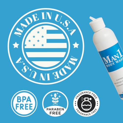 Men's Intimate Body Wash - Odor Control, Hydrating & Gentle Cleansing