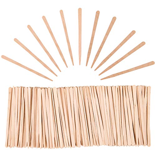 Hedume Wax Applicator Sticks 2000 Pieces - Wood Spatulas for Hair Removal & Crafting
