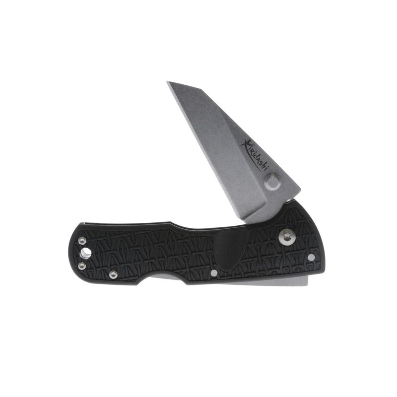 Cold Steel Kiridashi 2.5" 4034SS Sheepsfoot Blade 4" Griv-Ex Handle Everyday Carry Utility Tactical Folding Knife, Blister Pack