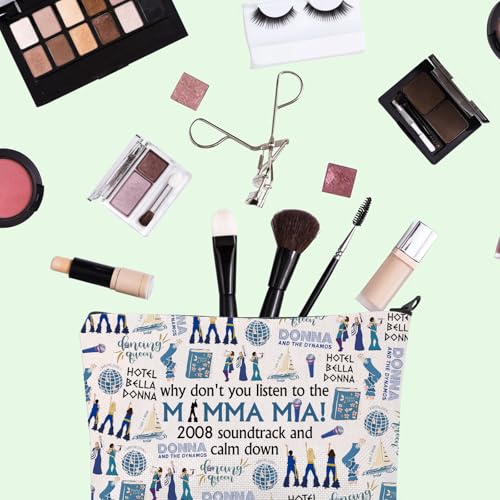 Mamma M-ia Cosmetic Bag - Music Inspired Gift for Mamma